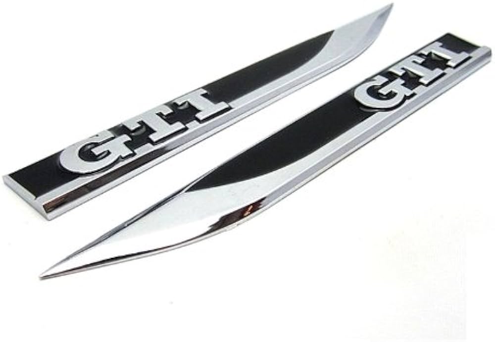 GTD/GTI/Rline/R Side Wing Badge For Volkswagen