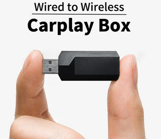 Wired to Wireless Apple CarPlay Adapter for OEM Headunit