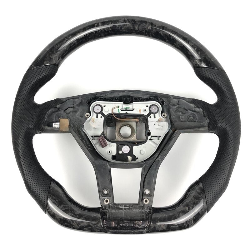 Carbon Fiber Steering Wheel for Mercedes-Benz x156 - Lxud Customz