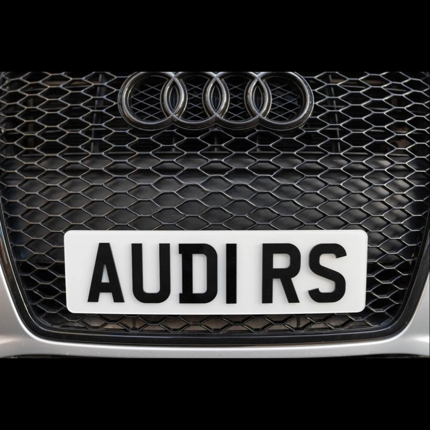 Audi Numberplate Holder PushFit