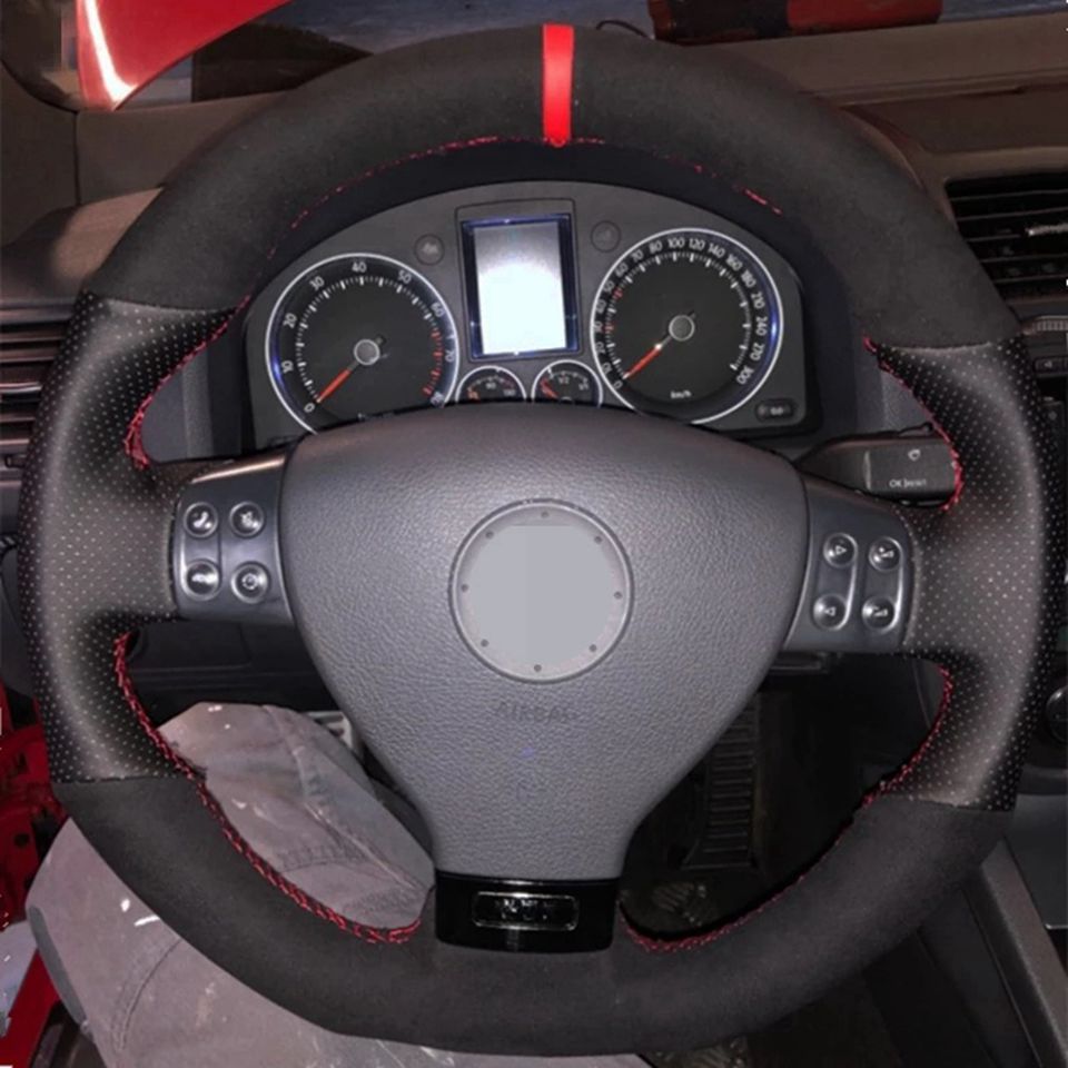 DIY Steering Wheel Cover Retrim Kit For Volkswagen MK5 Golf - Lxud Customz