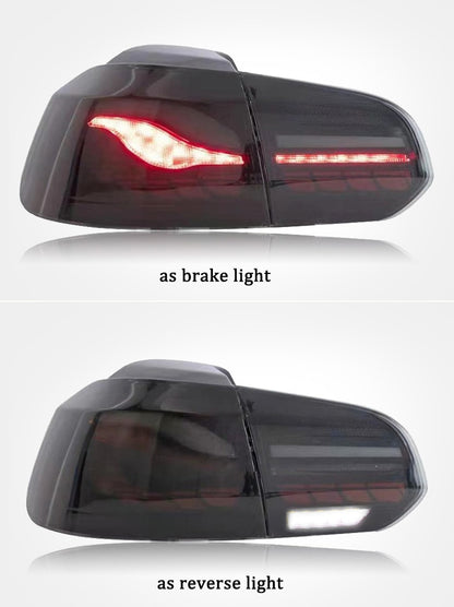 Golf 6 MK6 R20 2009 - 2013 Rear Tailight Dynamic Turn Signal - Lxud Customz