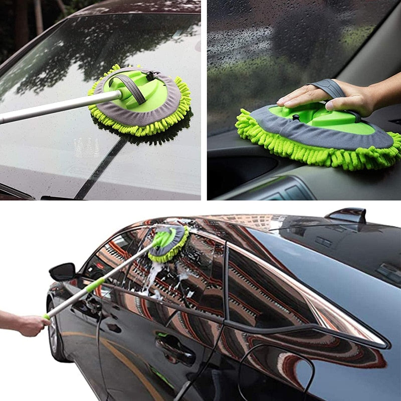 Car Cleaning Brush  2 in 1 - Lxud Customz