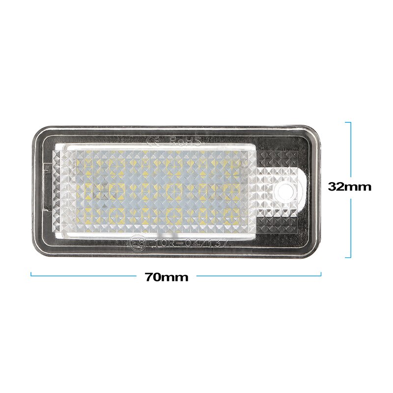 LED Number Plate Light Lamp For Audi - Lxud Customz