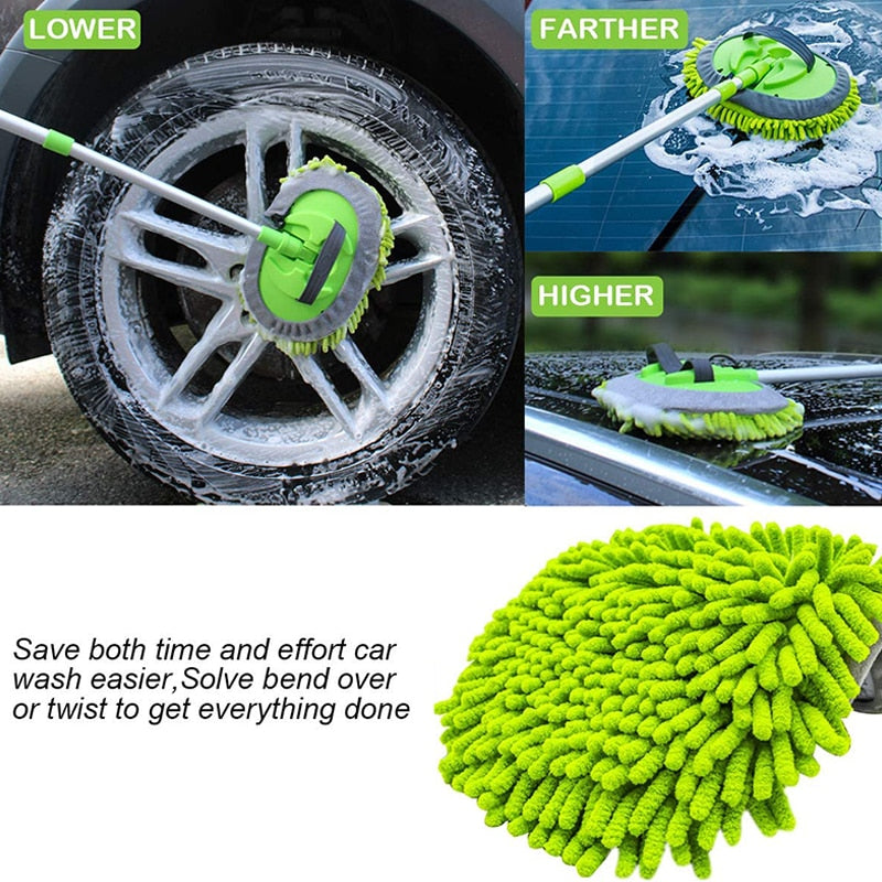 Car Cleaning Brush  2 in 1 - Lxud Customz