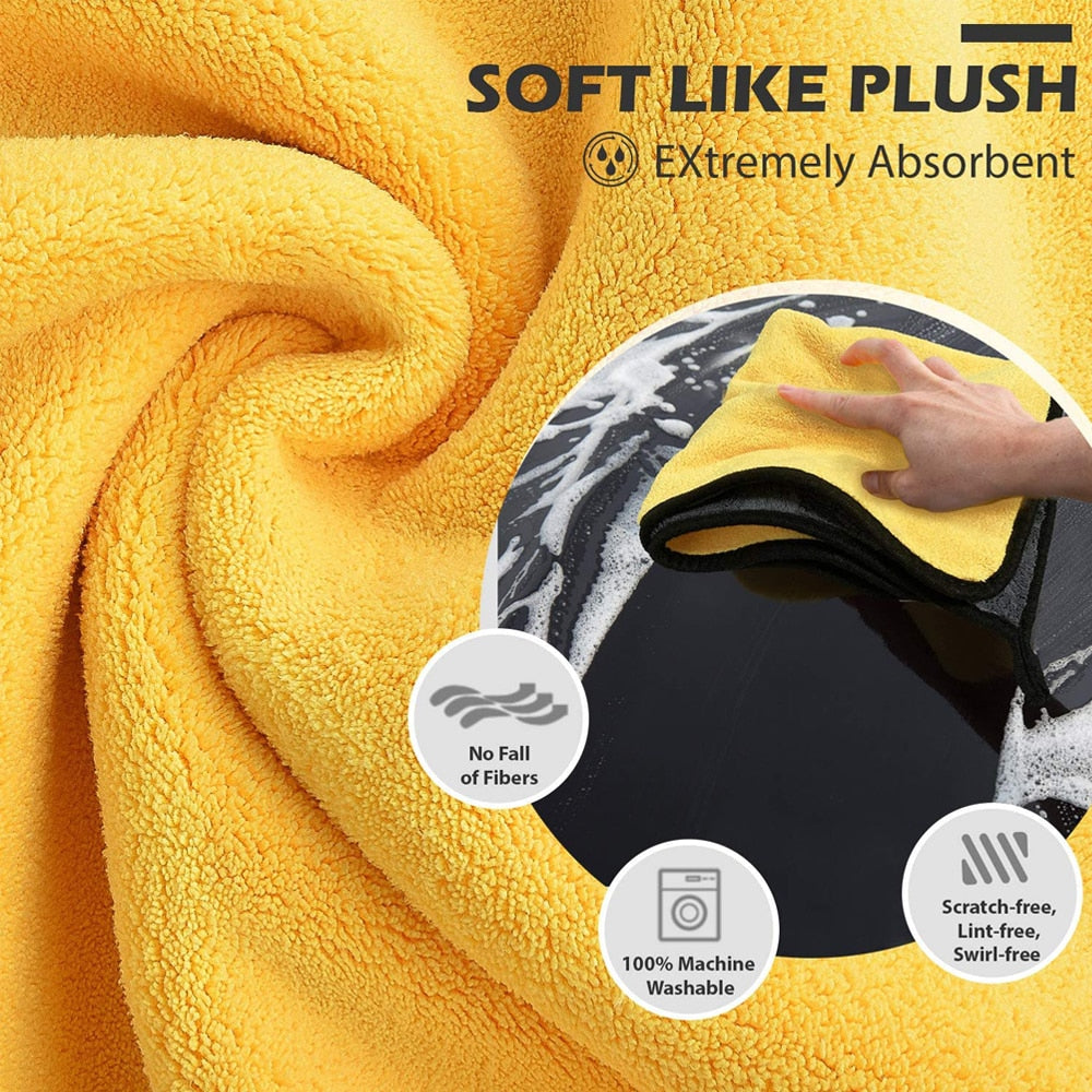 Microfiber Towel Car Auto Detailing - Lxud Customz