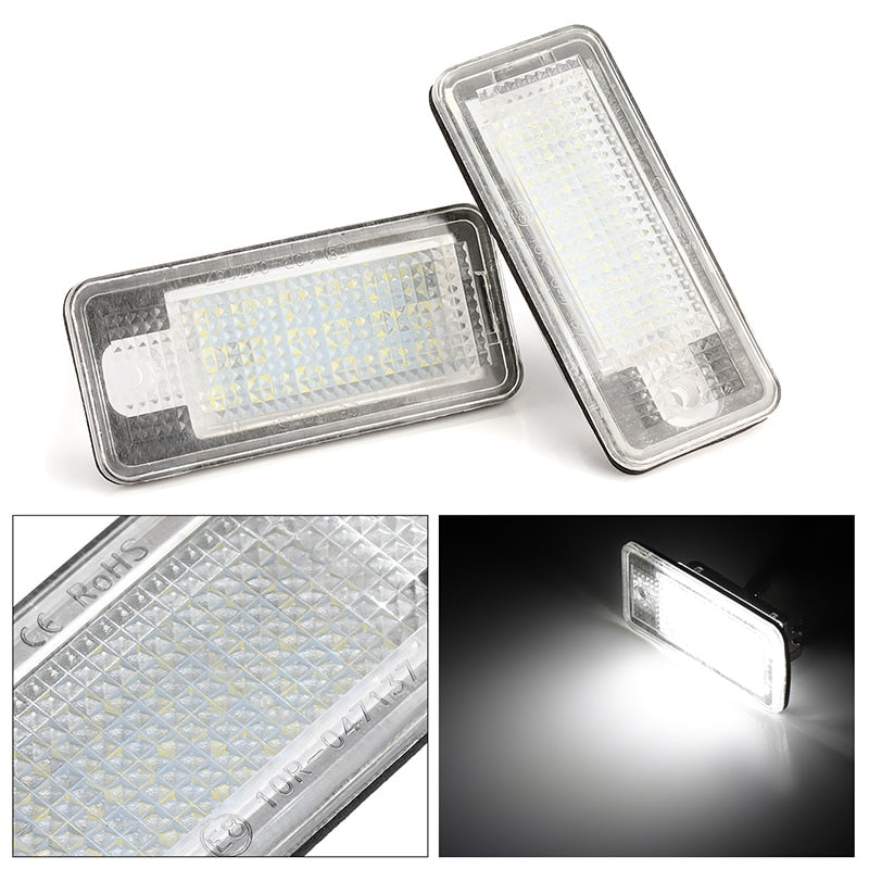 LED Number Plate Light Lamp For Audi - Lxud Customz