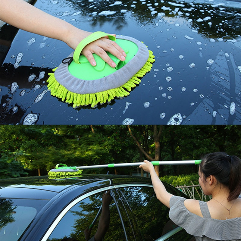 Car Cleaning Brush  2 in 1 - Lxud Customz