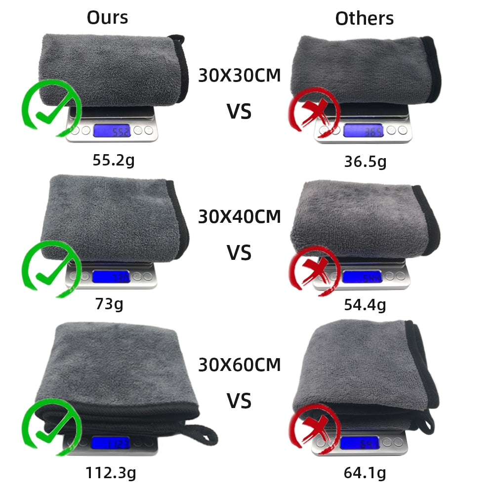 Microfiber Towel Car Auto Detailing - Lxud Customz