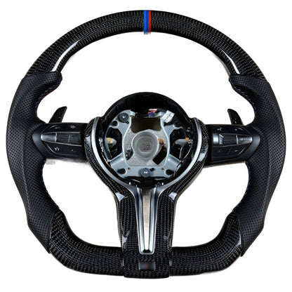 BMW F10 F15 F20 F30 F80 F82 M2 M3 M4 M5 1-7 Series X1 X2 X3 X4 X5 X6 Carbon Fiber Steering Wheel - Lxud Customz