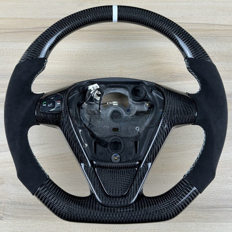 Ford Fiesta ST180 MK8 Carbon Fiber Steering Wheel - Lxud Customz