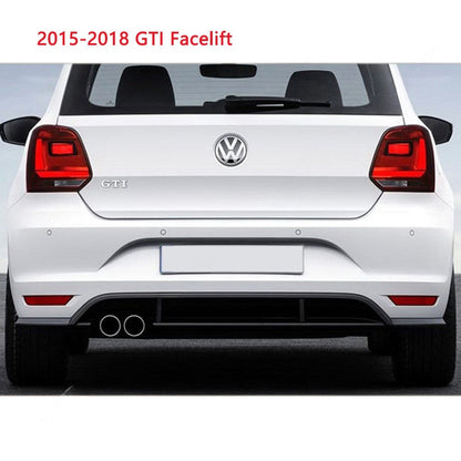 Polo MK5 GTI 3 Fins Rear Diffuser 2010-2018 - Lxud Customz