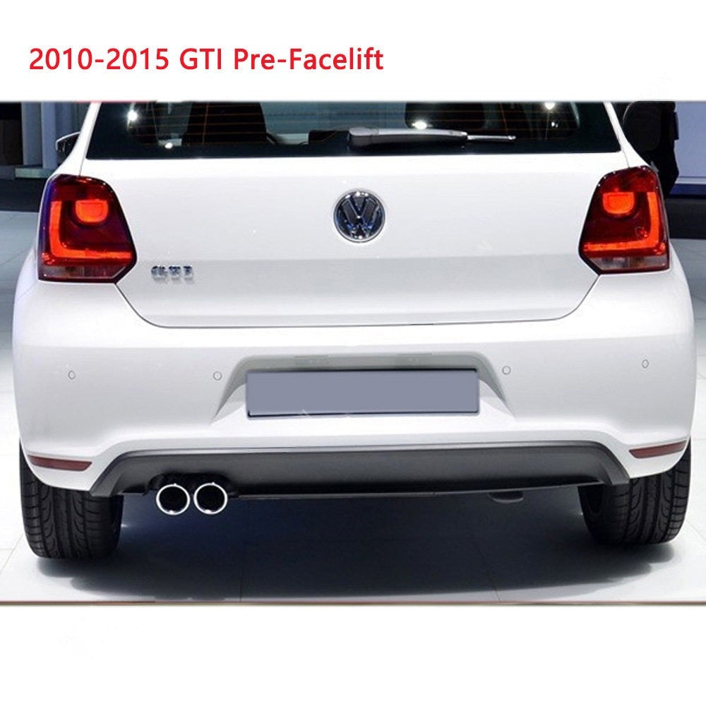 Polo MK5 GTI 3 Fins Rear Diffuser 2010-2018 - Lxud Customz