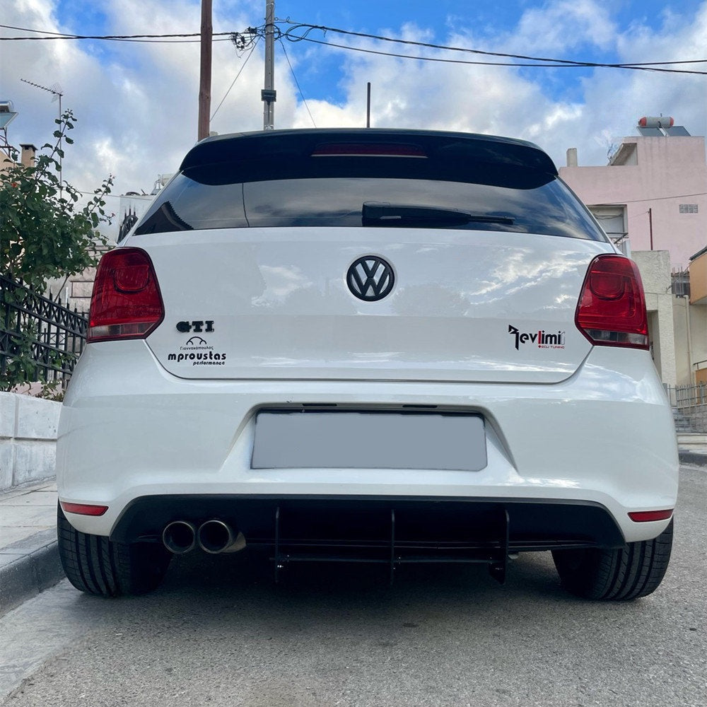 Polo MK5 GTI 3 Fins Rear Diffuser 2010-2018 - Lxud Customz