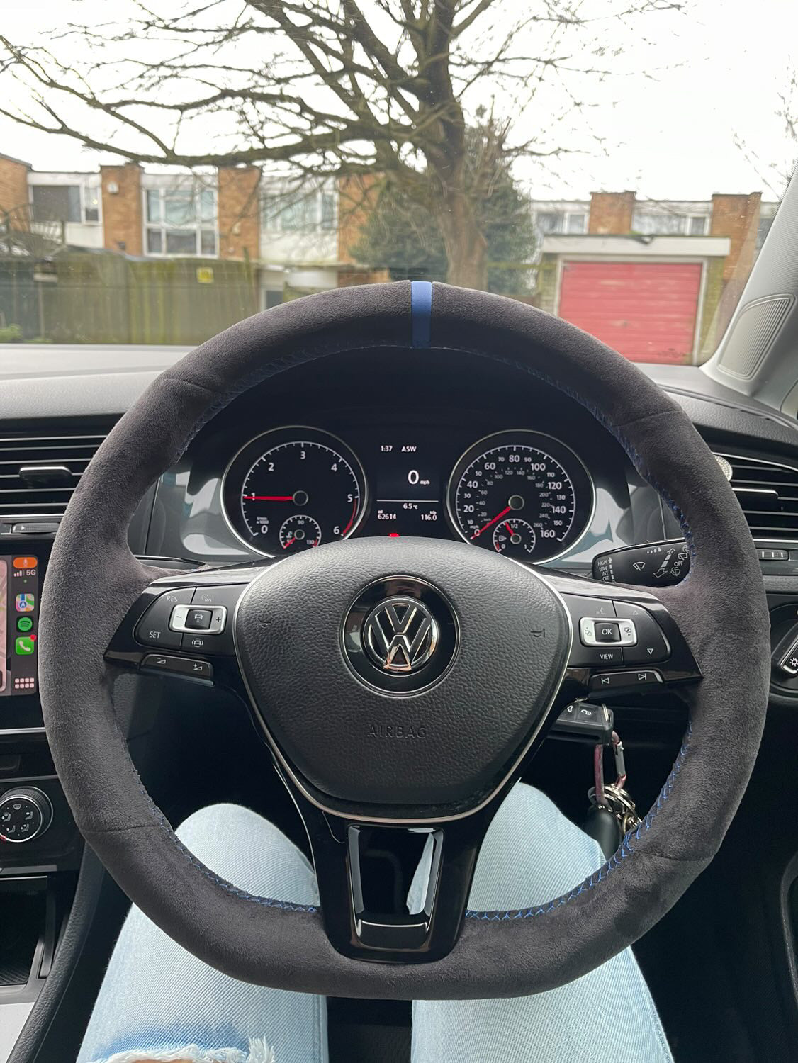 DIY Steering Wheel Cover Retrim Kit For Volkswagen - Lxud Customz