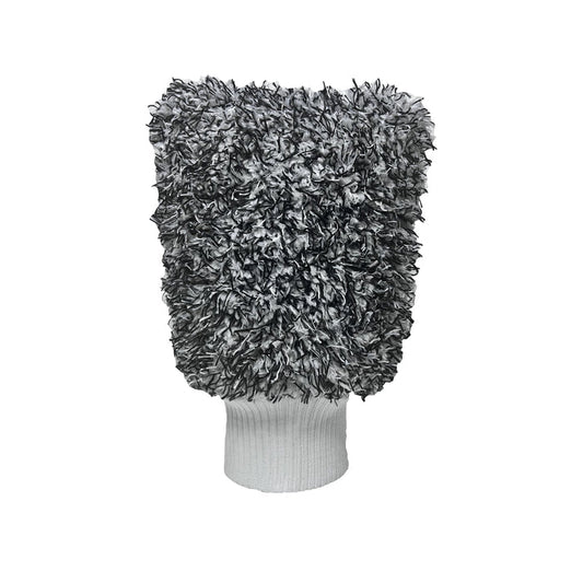 Microfibre Wash Mitt White & Black