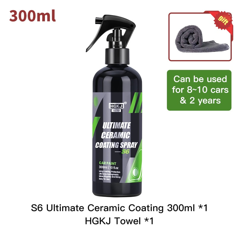 S6 Nano Ceramic Car Coating Quick Detailer Spray - Lxud Customz