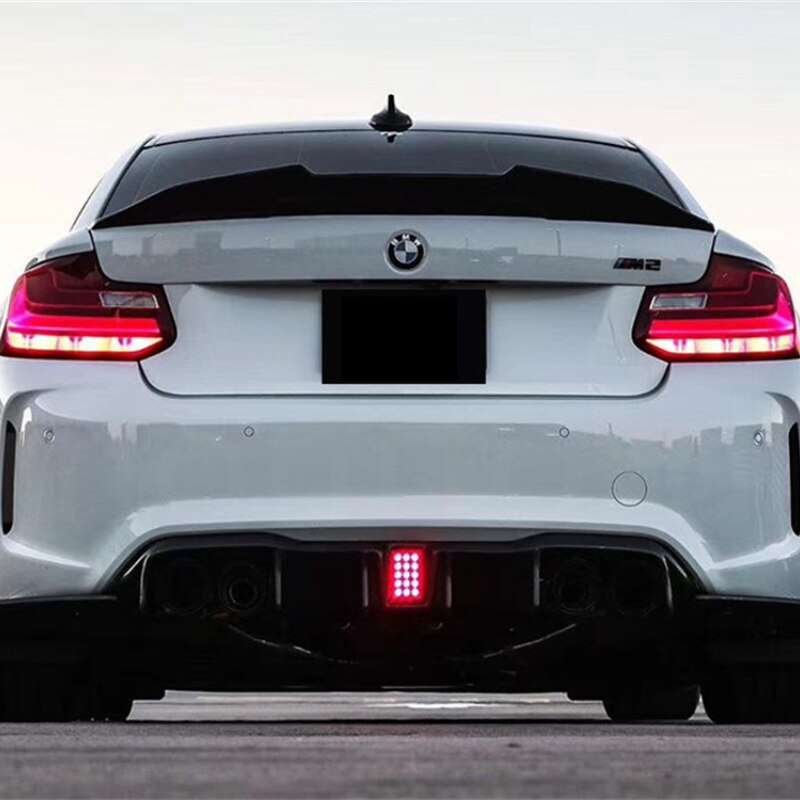 BMW 2 Series F22 F87 M2 Coupe 2014-2019 Rear Trunk Lid Spoiler - Lxud Customz