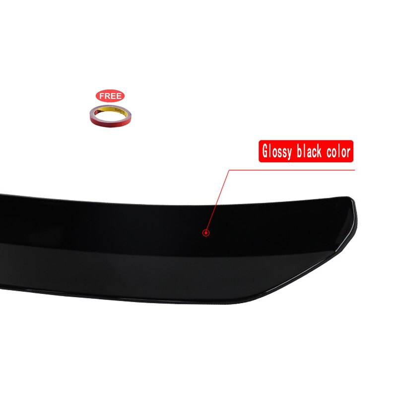 GOLF MK6 GTI spoiler 2010-2013 GOLF 6 GTI spoiler ABS Rear Spoiler - Lxud Customz