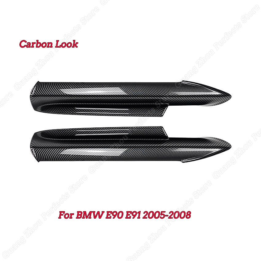 2Pcs Front Bumper Side Splitter BMW 3 Series E90 E91 2005-2012 - Lxud Customz