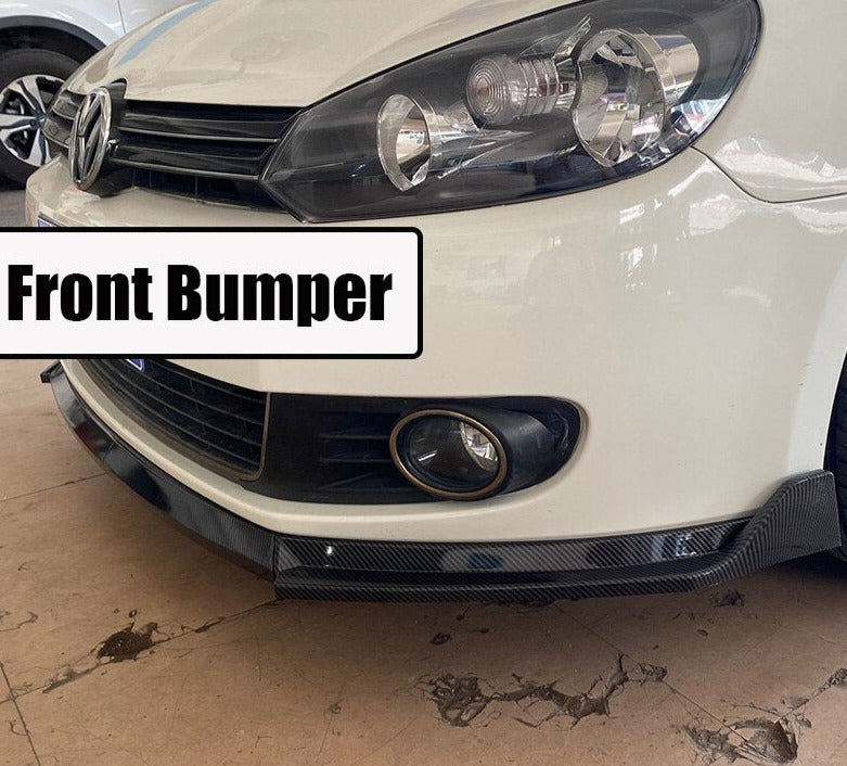 MK6 Golf Front Bumper Splitter MK6 Standard TSI TDI 2008-2012 - Lxud Customz