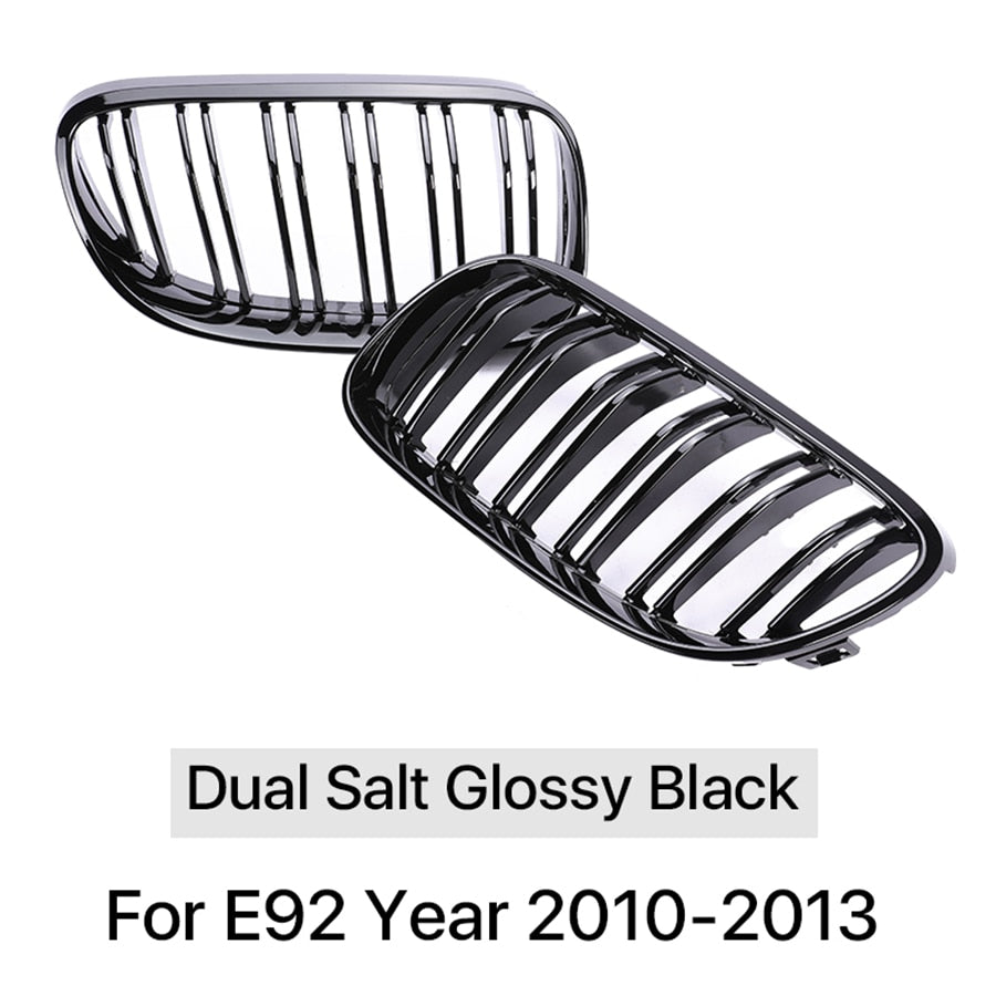 Front Black Grille For BMW 3 Series E92 E93 2005-2013 - Lxud Customz