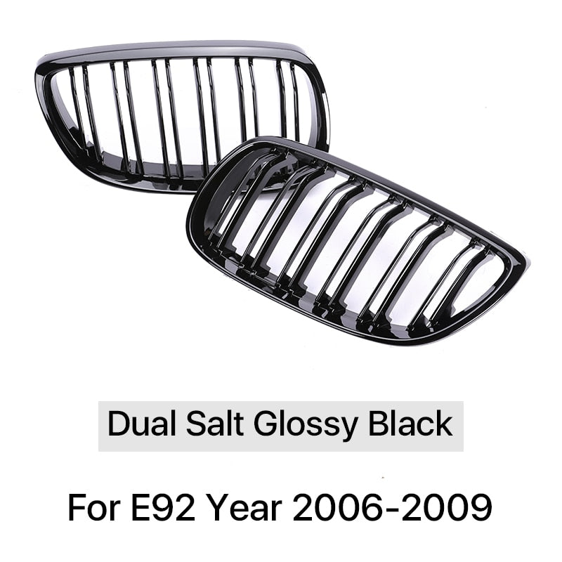 Front Black Grille For BMW 3 Series E92 E93 2005-2013 - Lxud Customz