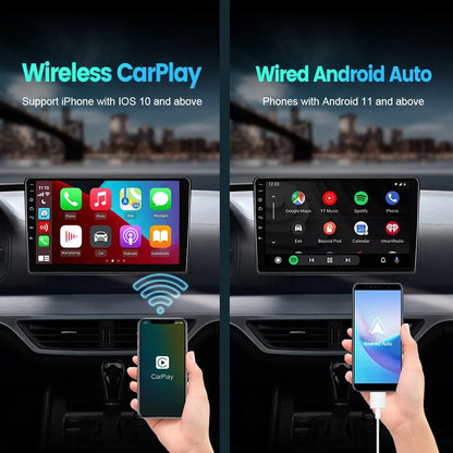 Wired to Wireless Apple/Andriod CarPlay Adapter for OEM Headunit