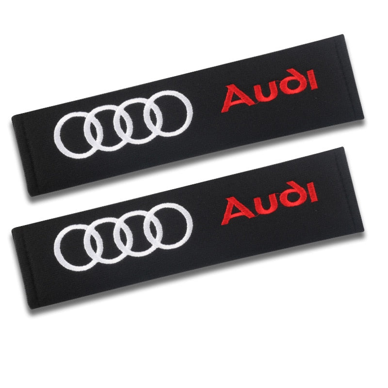 2PCS Car Seatbelt Shoulder Pad For Audi - Lxud Customz