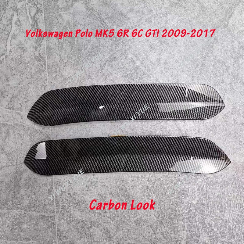 For Volkswagen Polo 5 Polo MK5 6R 6C GTI 2009-2017 Oettinger Style Extentions Flaps - Lxud Customz