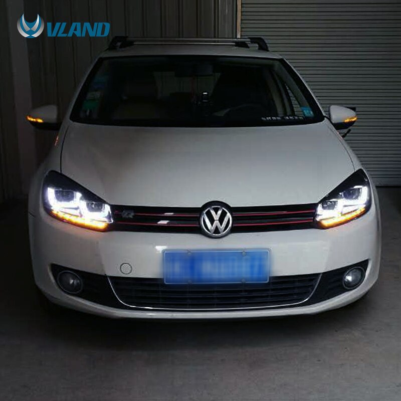 VLAND Golf Mk6 GTI/2010-2014 RHD Headlight - Lxud Customz