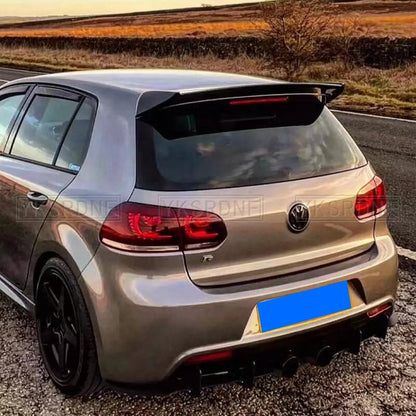 MK6 GTI R20 2010-2013 ABS Plastic Roof Spoiler - Lxud Customz