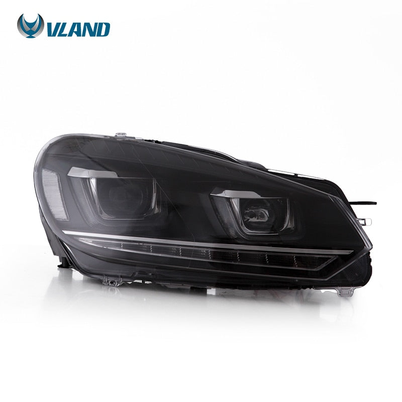 VLAND Golf Mk6 GTI/2010-2014 RHD Headlight - Lxud Customz