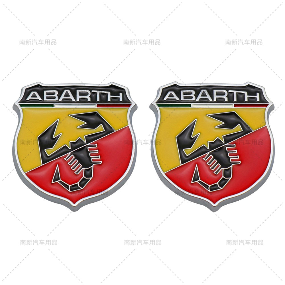 3D Car Abarth Metal Badge Emblem - Lxud Customz