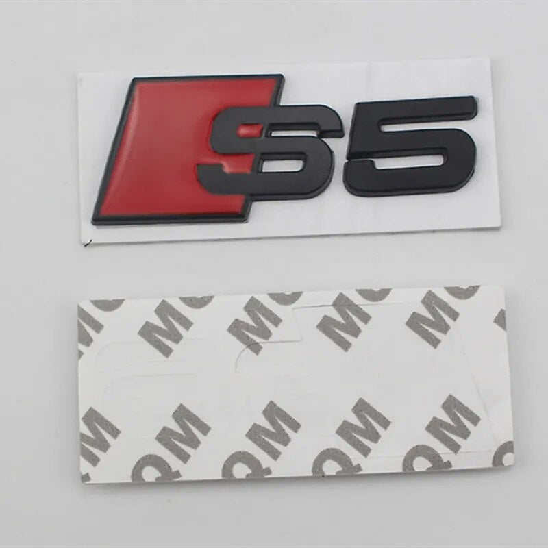 Audi Rear Boot Emblem S3 S4 S5 S6 S7 S8 A3 A4 A5 A6 A7 A8