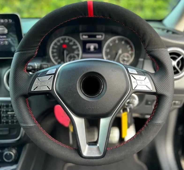 DIY Steering Wheel Cover Retrim Kit for Mercedes Benz