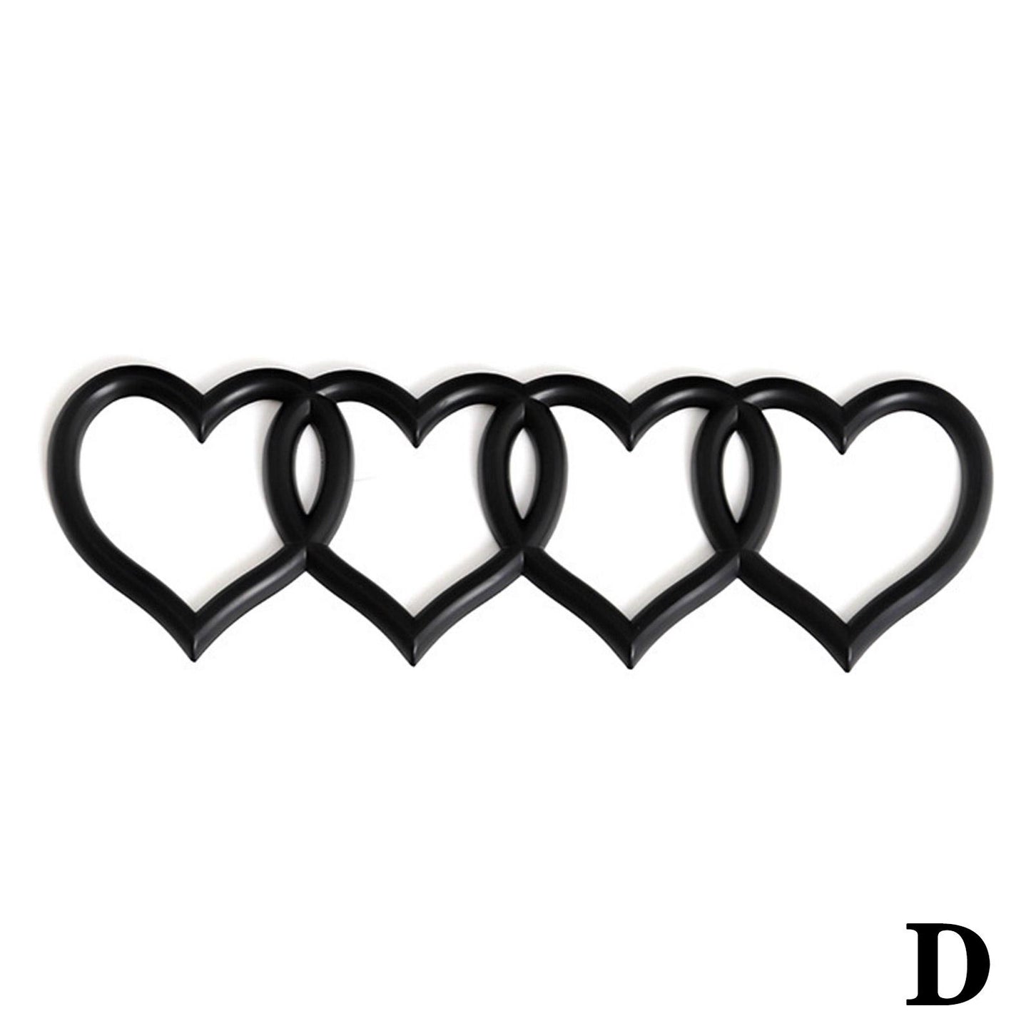 Audi Love Heart Logo Emblem For Audi A4 A3 A5 A6 - Lxud Customz