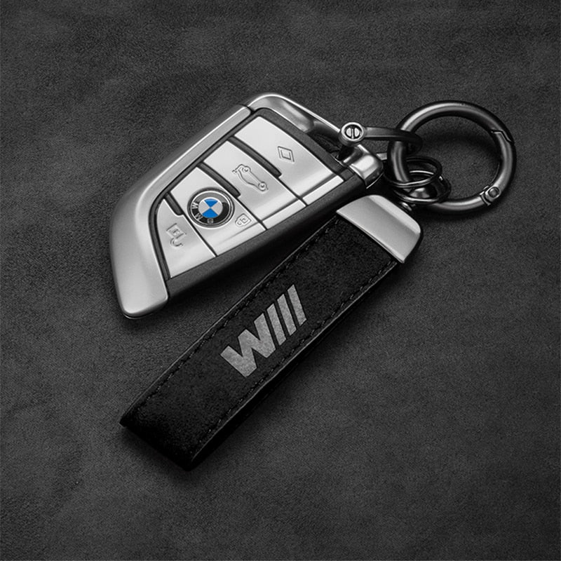 Alcantara Key Chain For BMW - Lxud Customz