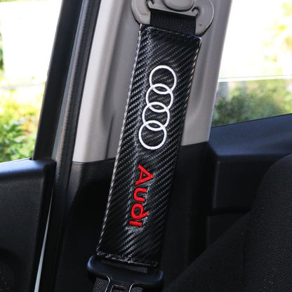 2PCS Car Seatbelt Shoulder Pad For Audi - Lxud Customz