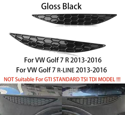 Golf 6/7/7.5 GTI R Standard 2009-2023 Rear Bumper Reflector Honeycomb Cover - Lxud Customz