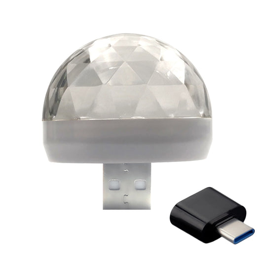 Car USB Ambient Light RGB Mini - Lxud Customz