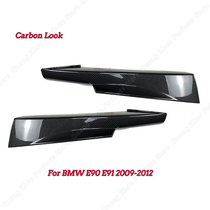 2Pcs Front Bumper Side Splitter BMW 3 Series E90 E91 2005-2012 - Lxud Customz