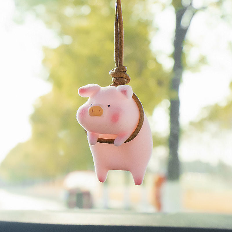 Panda/Pig/Tiger Car Pendant Swing - Lxud Customz