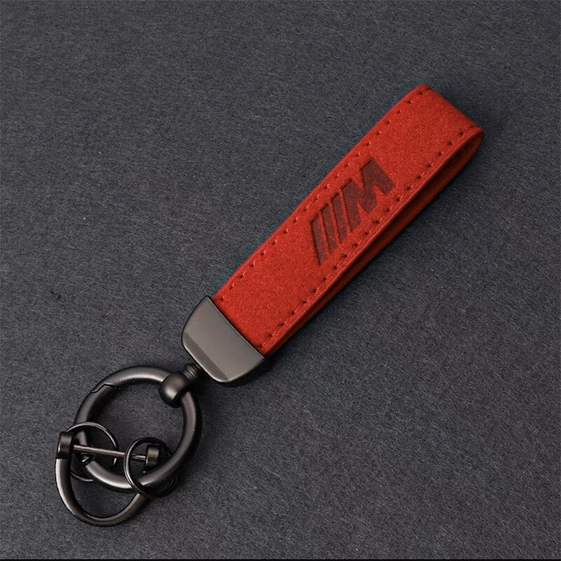 Alcantara Key Chain For BMW - Lxud Customz