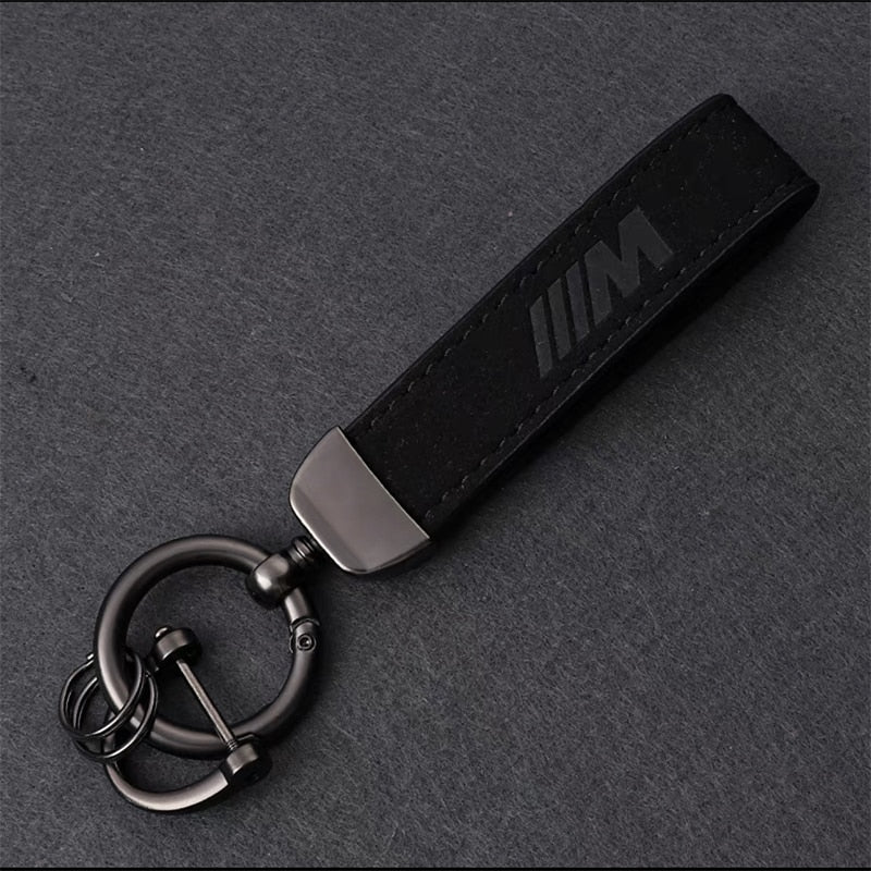 Alcantara Key Chain For BMW - Lxud Customz