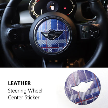 Steering Wheel Airbag Stickers For Mini cooper - Lxud Customz