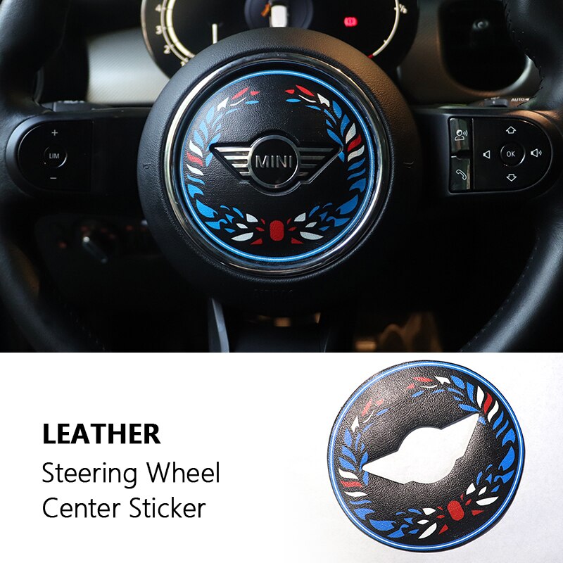 Steering Wheel Airbag Stickers For Mini cooper - Lxud Customz