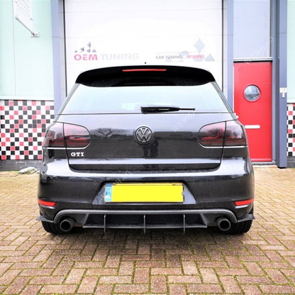 Volkswagen VW Golf MK6 GTI Car Rear Diffuser - Lxud Customz