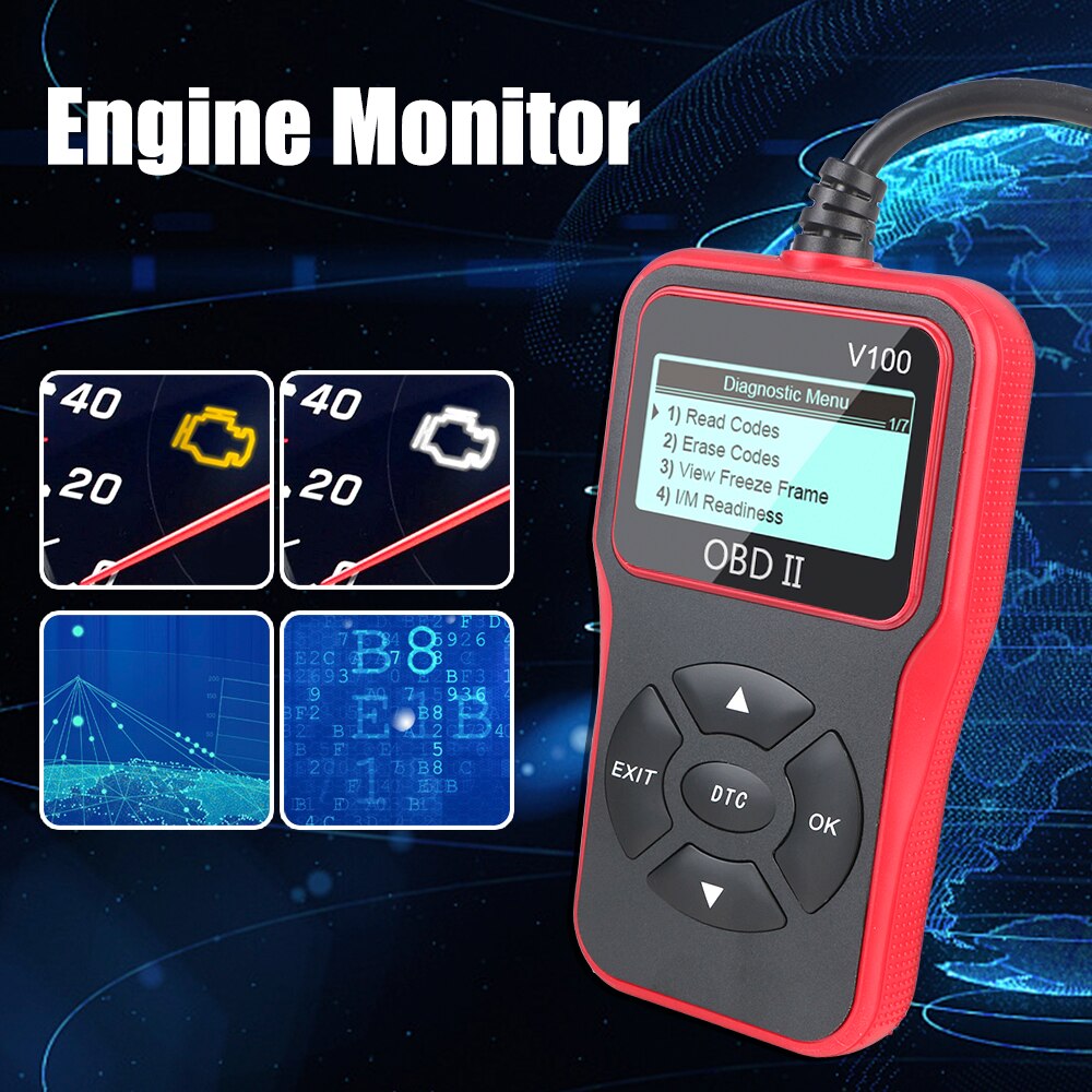 OBD2 Code Reader Car Diagnostic Tool - Lxud Customz