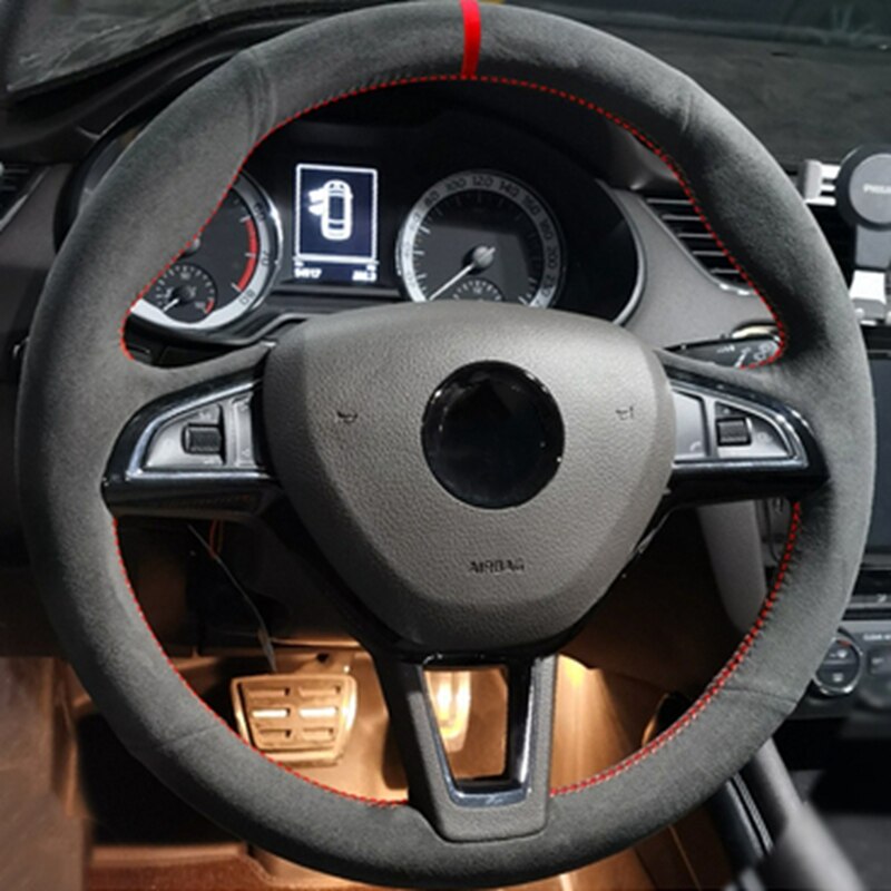 DIY Steering Wheel Cover Retrim Kit For Skoda - Lxud Customz